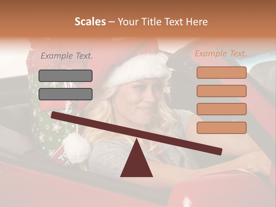 Fashion Slim Expression PowerPoint Template