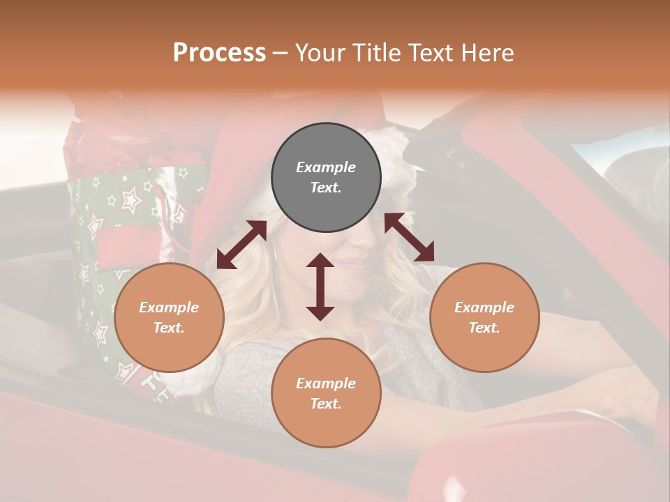 Fashion Slim Expression PowerPoint Template