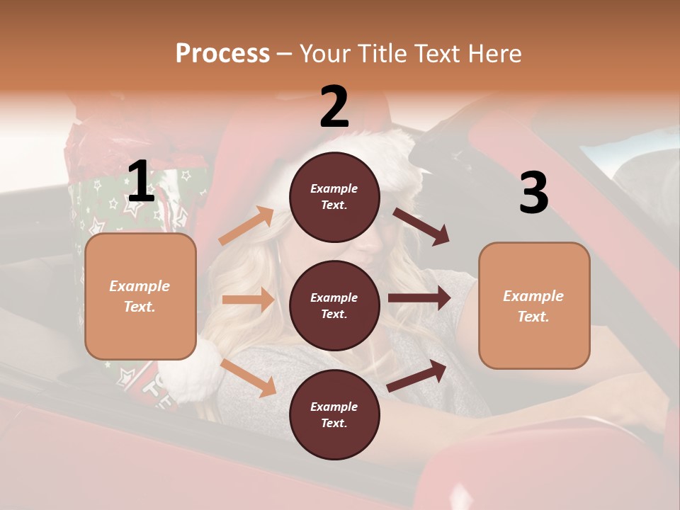 Fashion Slim Expression PowerPoint Template