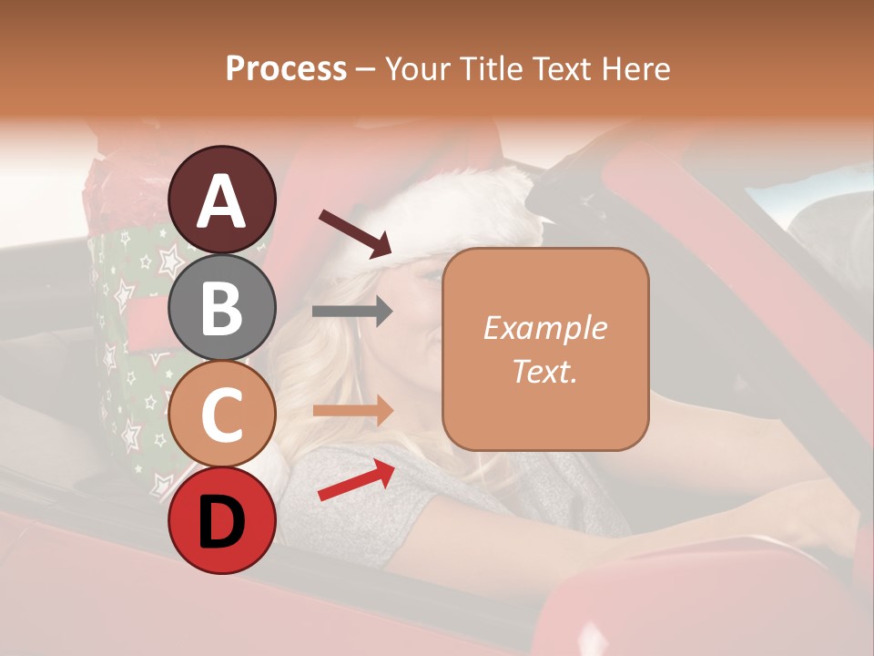 Fashion Slim Expression PowerPoint Template