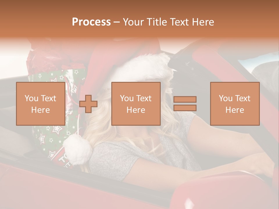 Fashion Slim Expression PowerPoint Template
