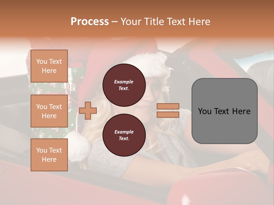 Fashion Slim Expression PowerPoint Template