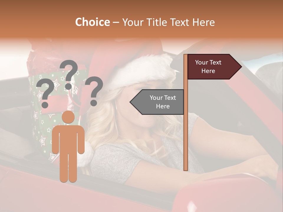 Fashion Slim Expression PowerPoint Template