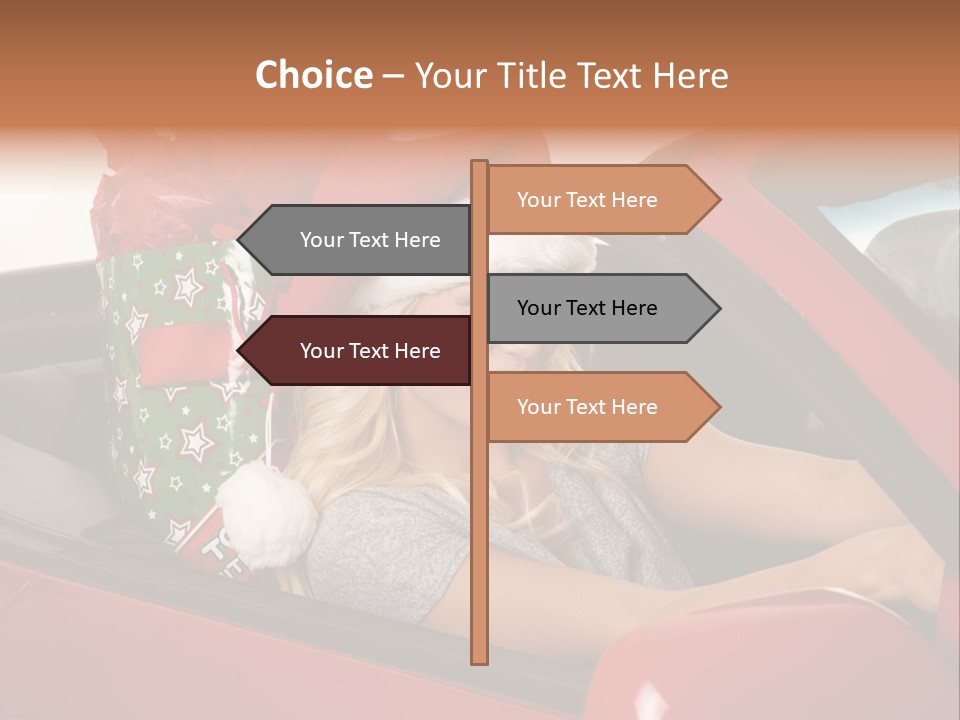 Fashion Slim Expression PowerPoint Template