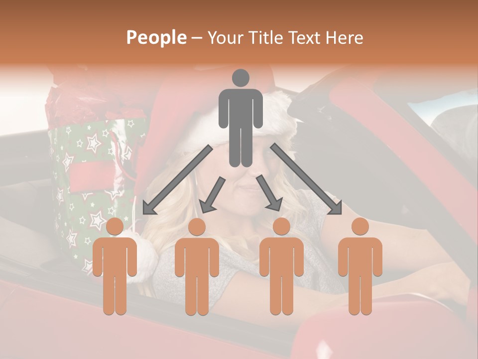 Fashion Slim Expression PowerPoint Template