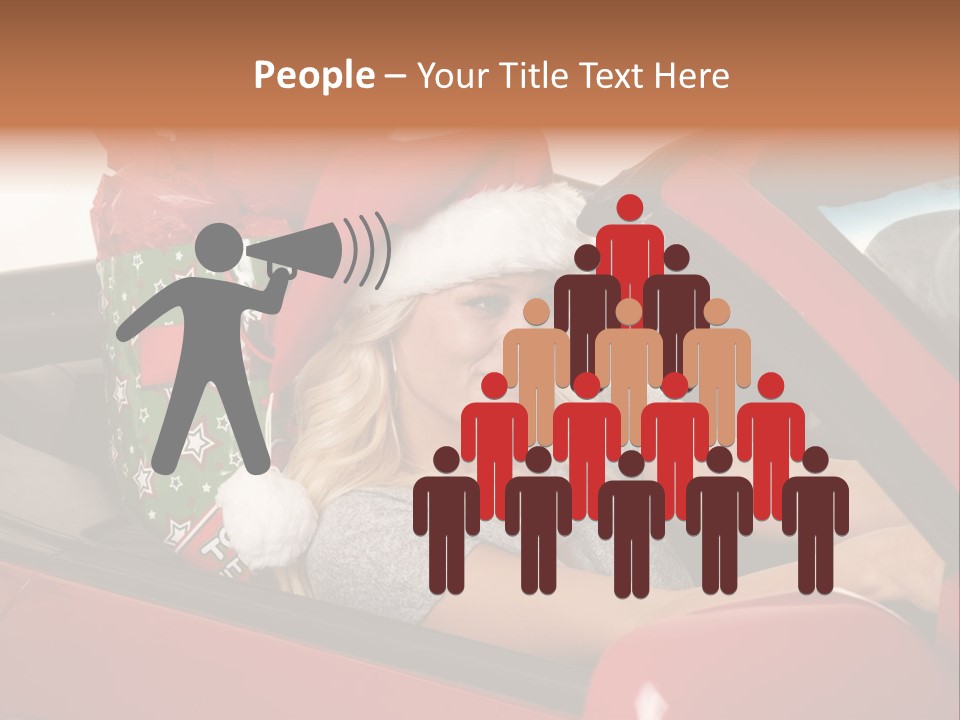 Fashion Slim Expression PowerPoint Template