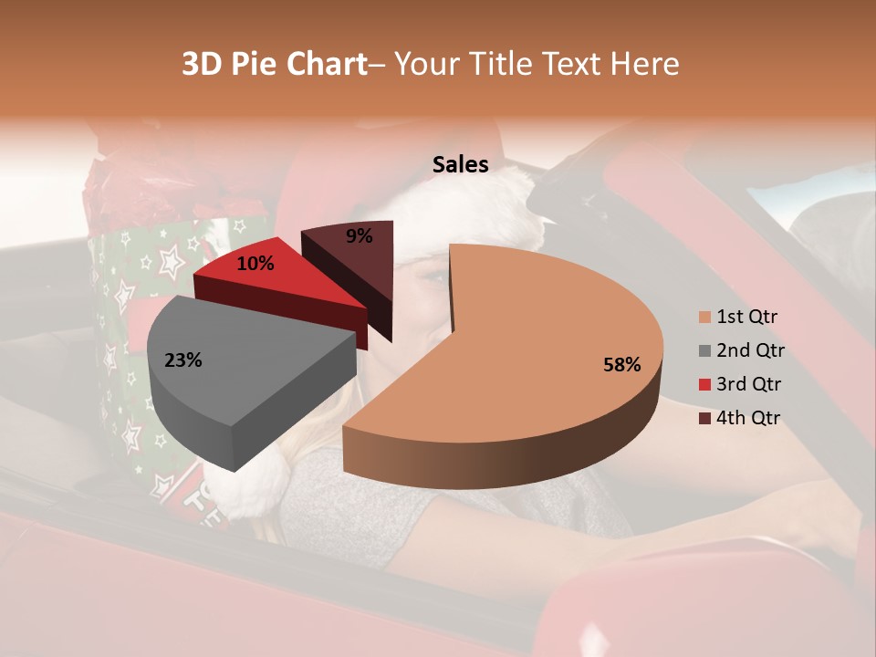 Fashion Slim Expression PowerPoint Template