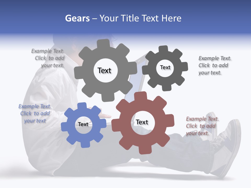 Learn Work Press PowerPoint Template