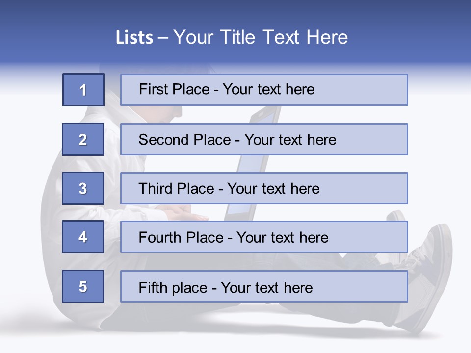 Learn Work Press PowerPoint Template