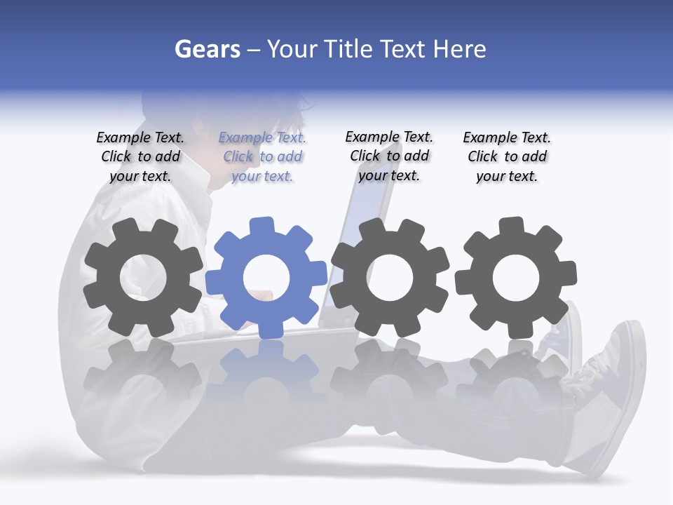 Learn Work Press PowerPoint Template