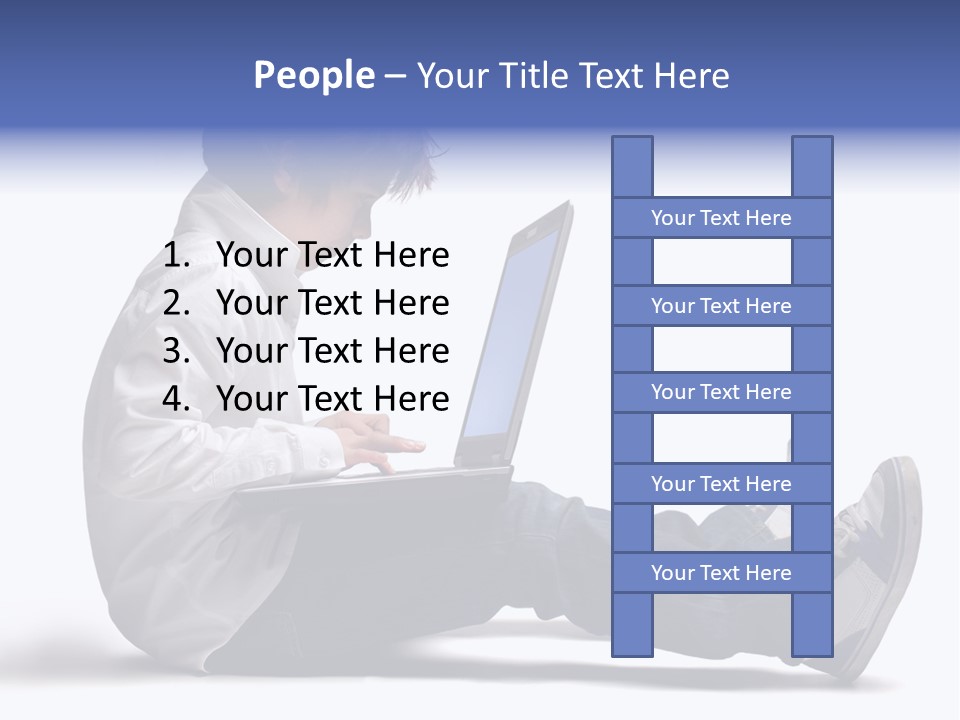Learn Work Press PowerPoint Template