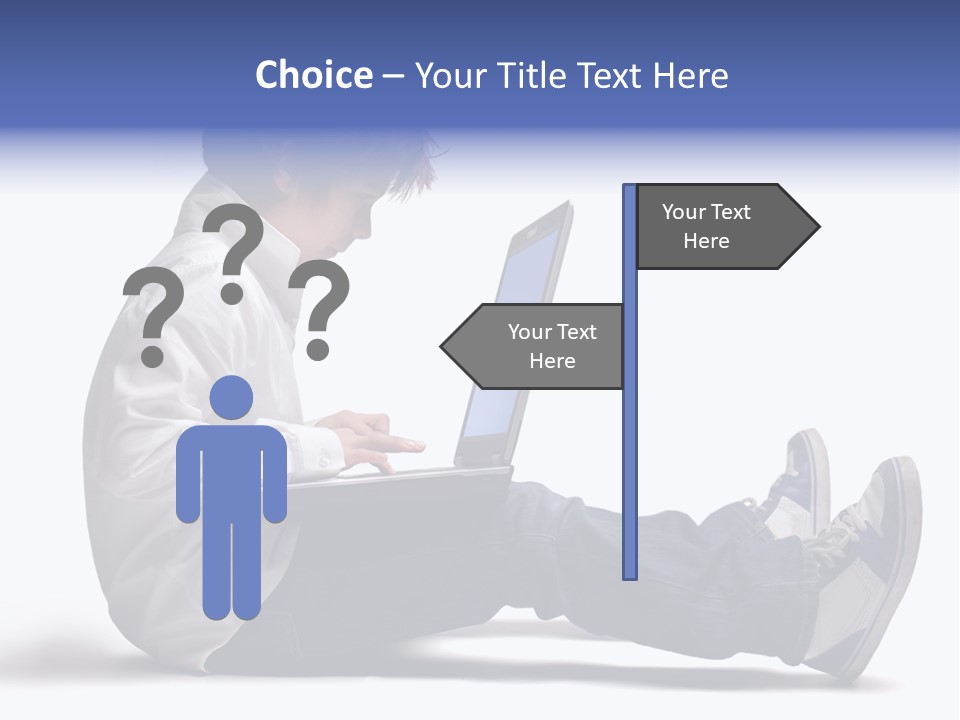 Learn Work Press PowerPoint Template