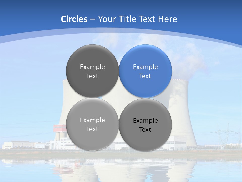 Station Pollution Turbine PowerPoint Template
