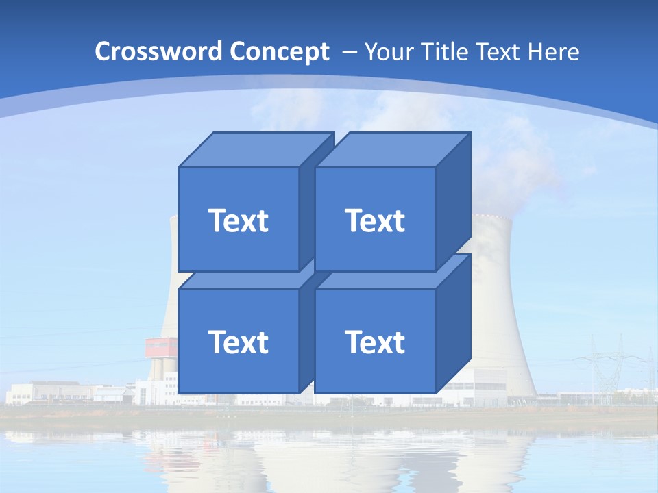 Station Pollution Turbine PowerPoint Template