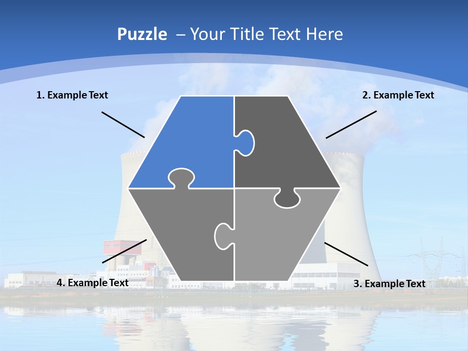 Station Pollution Turbine PowerPoint Template