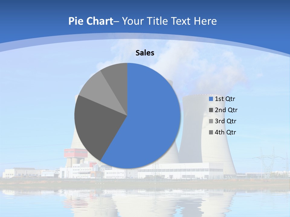 Station Pollution Turbine PowerPoint Template