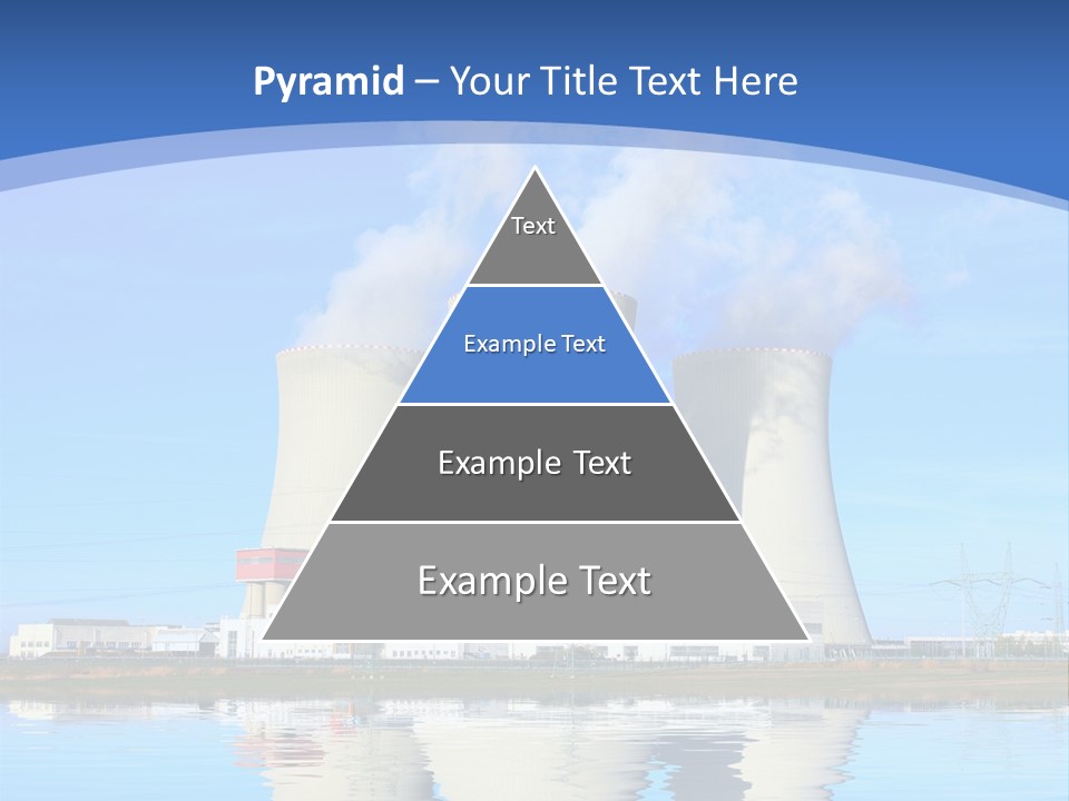 Station Pollution Turbine PowerPoint Template