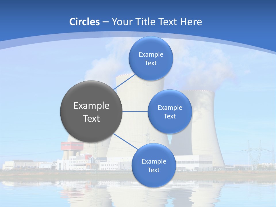 Station Pollution Turbine PowerPoint Template