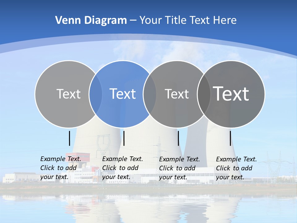 Station Pollution Turbine PowerPoint Template