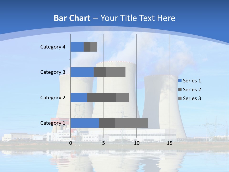 Station Pollution Turbine PowerPoint Template