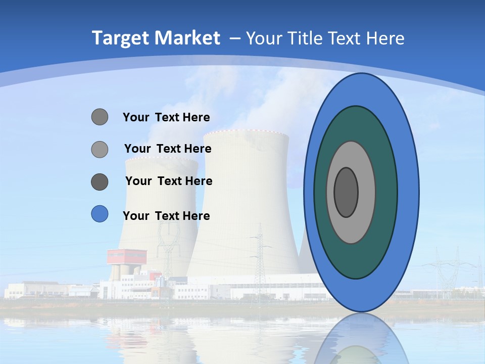 Station Pollution Turbine PowerPoint Template
