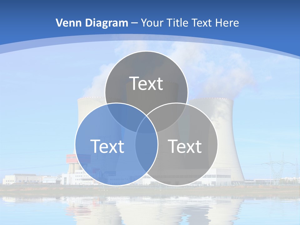 Station Pollution Turbine PowerPoint Template