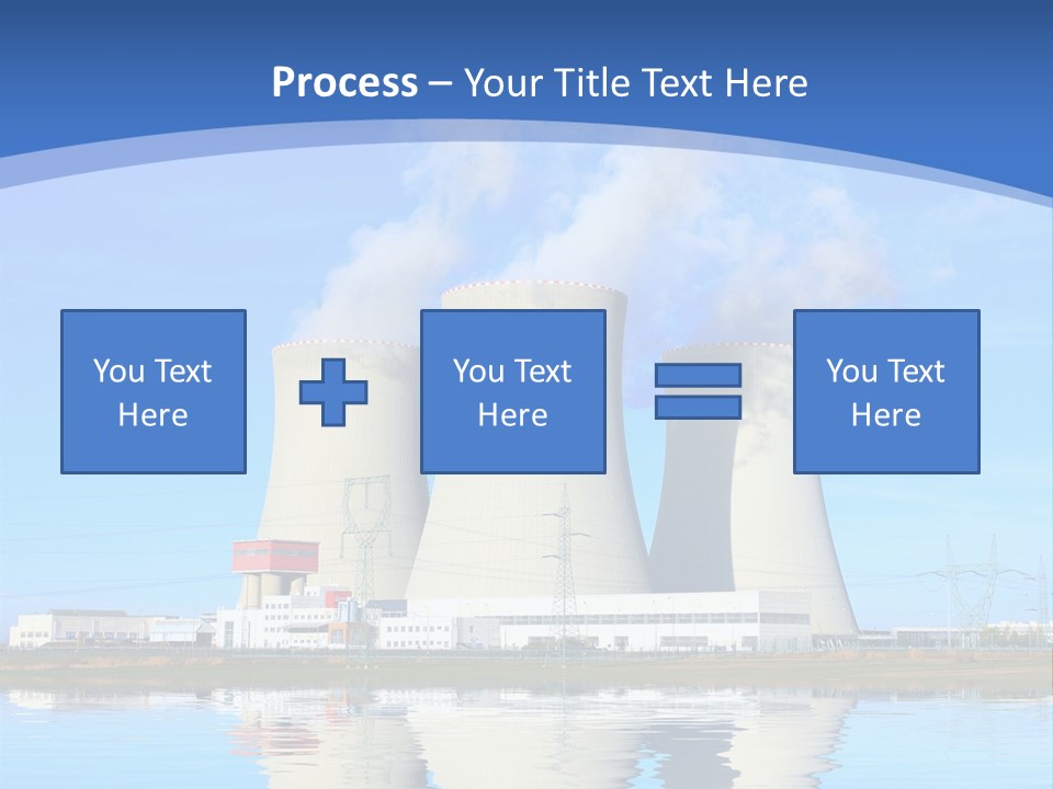 Station Pollution Turbine PowerPoint Template