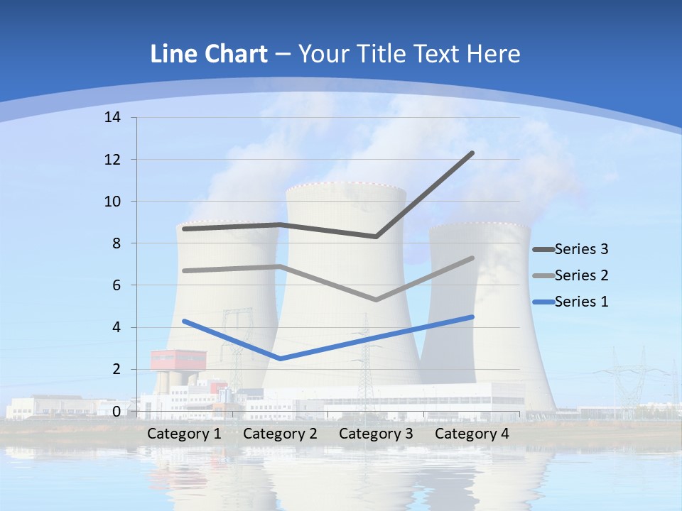 Station Pollution Turbine PowerPoint Template