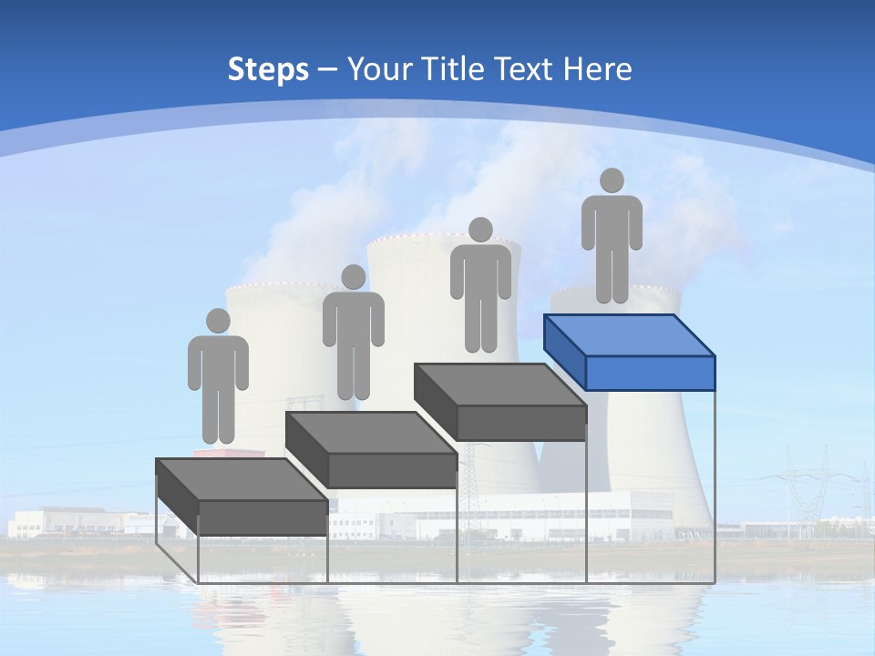 Station Pollution Turbine PowerPoint Template