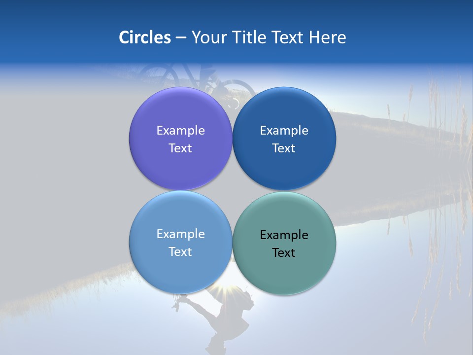 Blur Blurry Silhouette PowerPoint Template