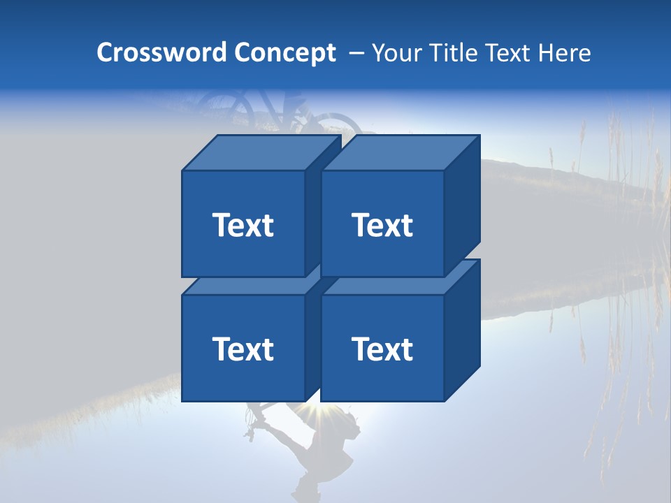 Blur Blurry Silhouette PowerPoint Template