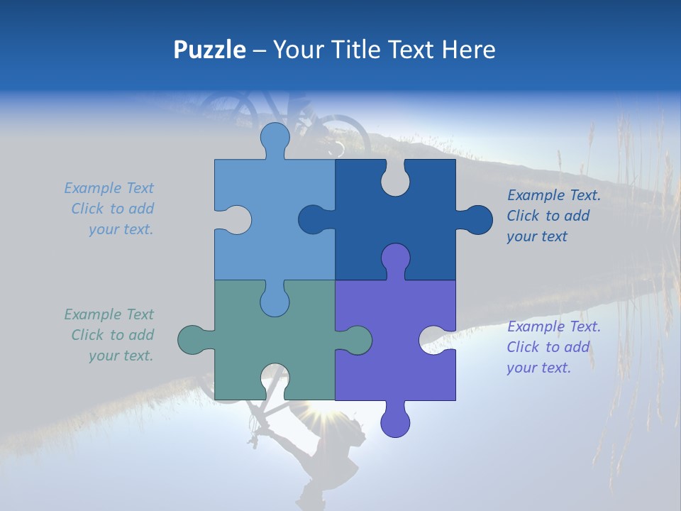 Blur Blurry Silhouette PowerPoint Template