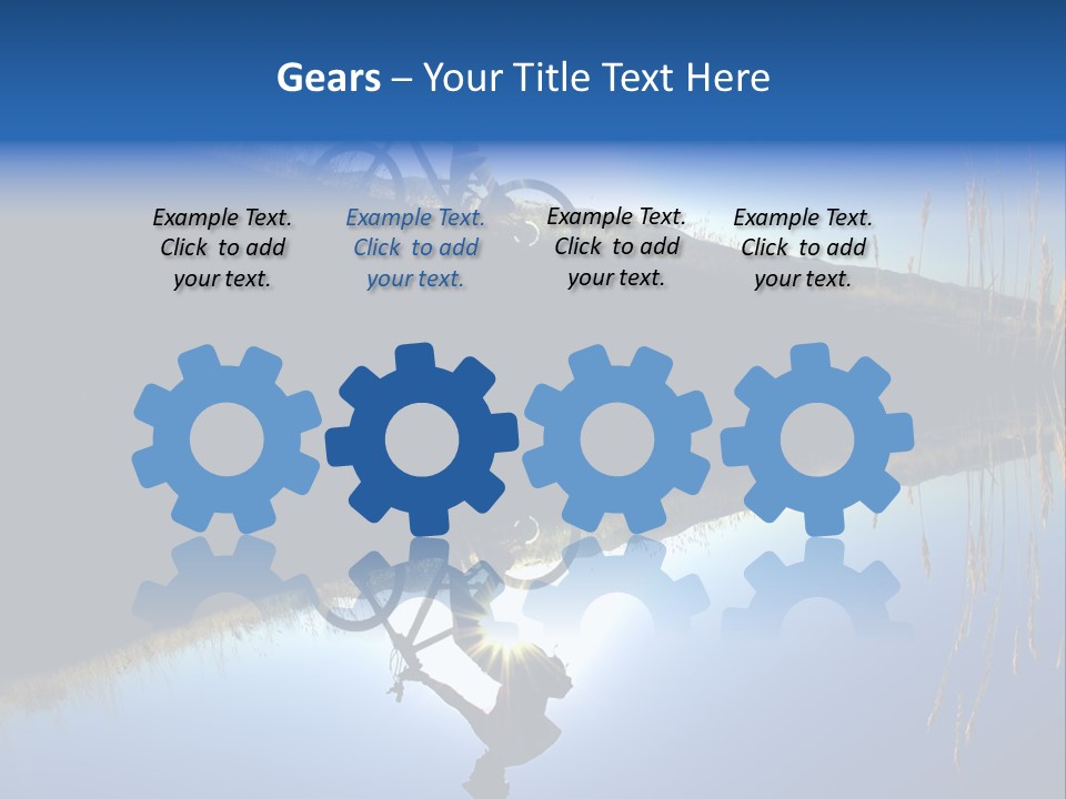 Blur Blurry Silhouette PowerPoint Template