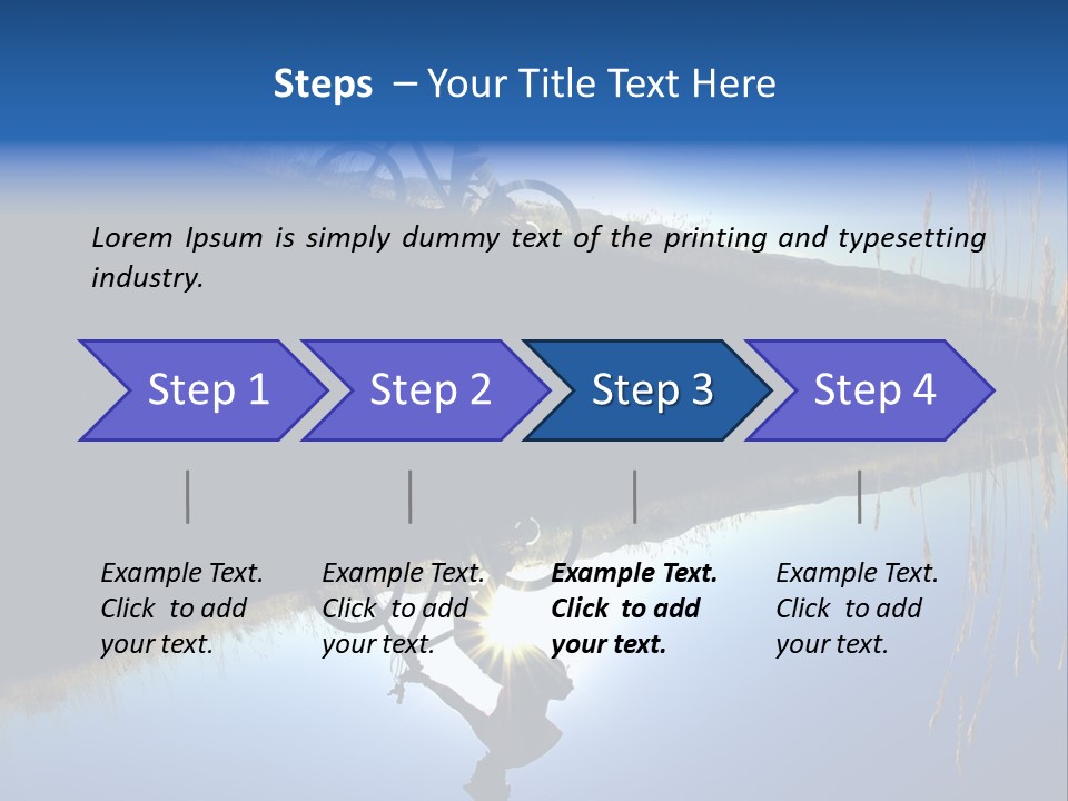 Blur Blurry Silhouette PowerPoint Template