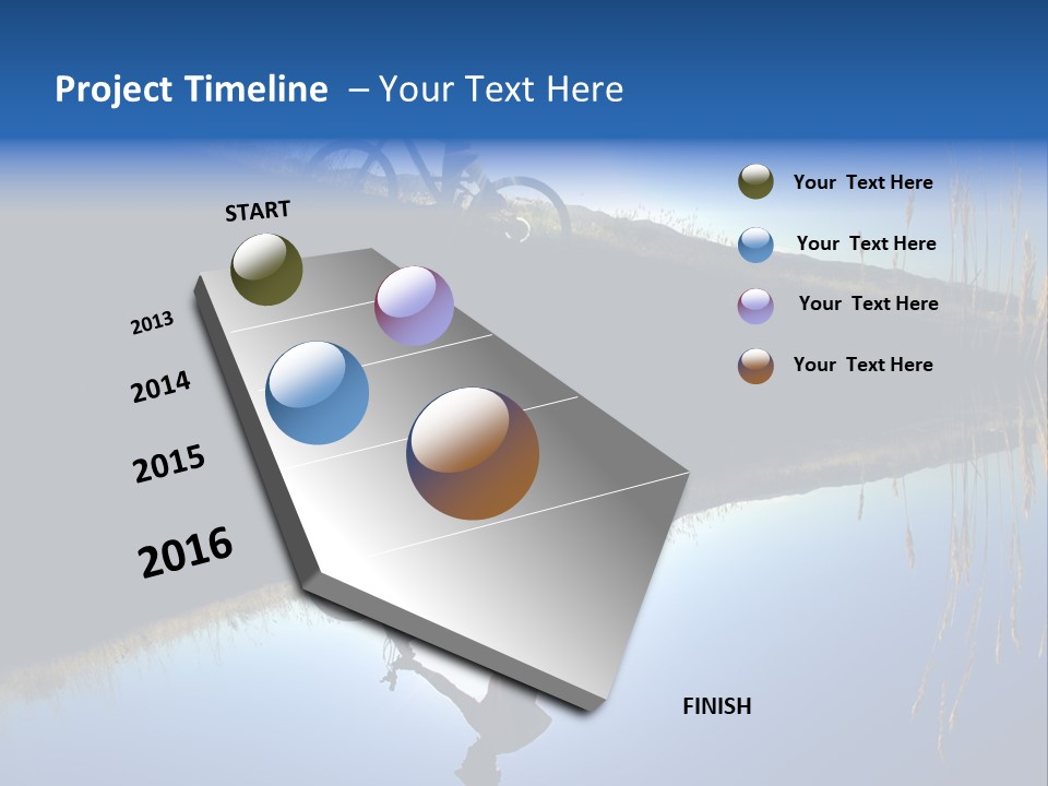 Blur Blurry Silhouette PowerPoint Template