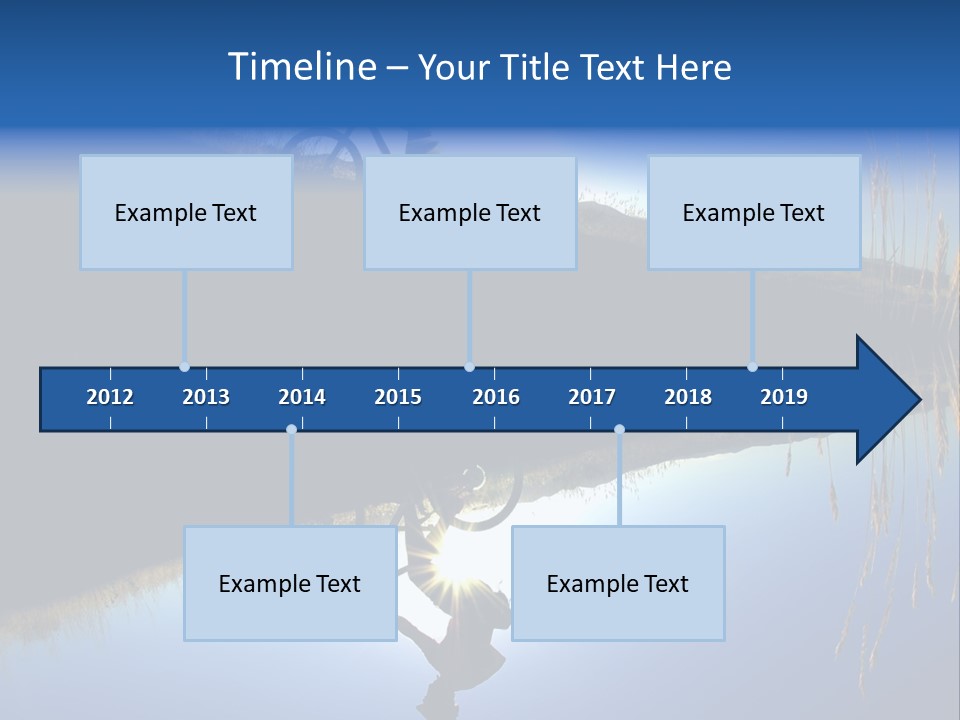Blur Blurry Silhouette PowerPoint Template