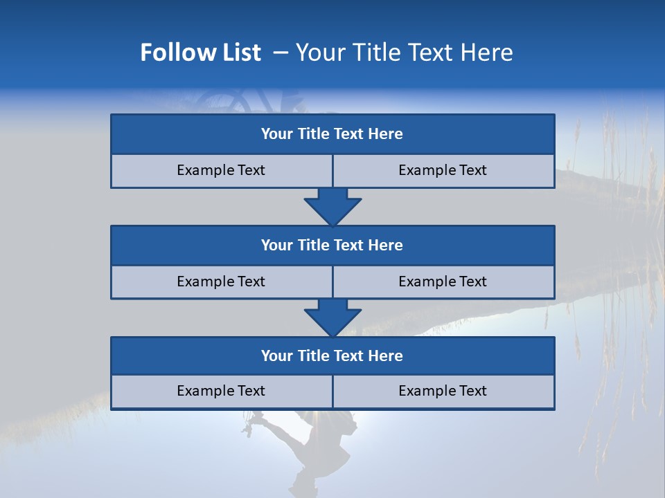 Blur Blurry Silhouette PowerPoint Template