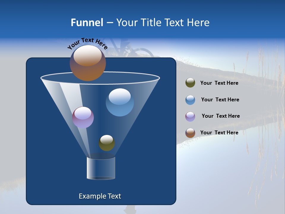 Blur Blurry Silhouette PowerPoint Template