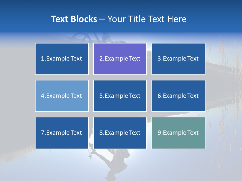 Blur Blurry Silhouette PowerPoint Template