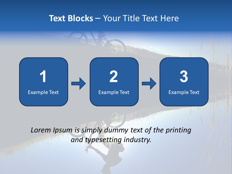 Blur Blurry Silhouette PowerPoint Template
