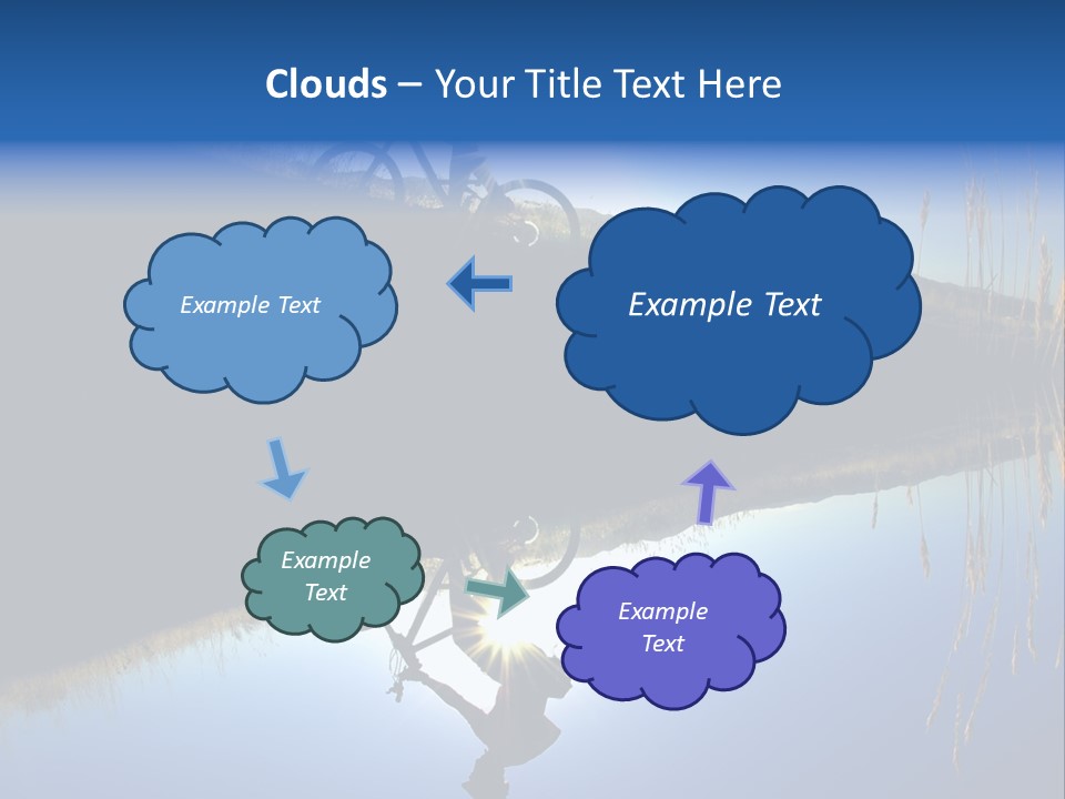 Blur Blurry Silhouette PowerPoint Template