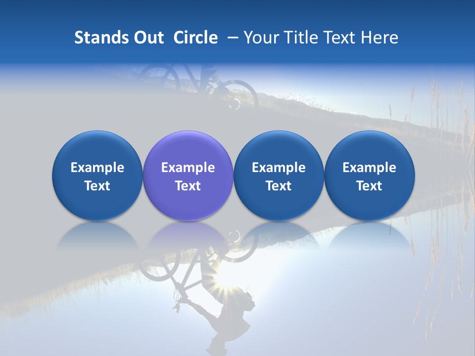 Blur Blurry Silhouette PowerPoint Template