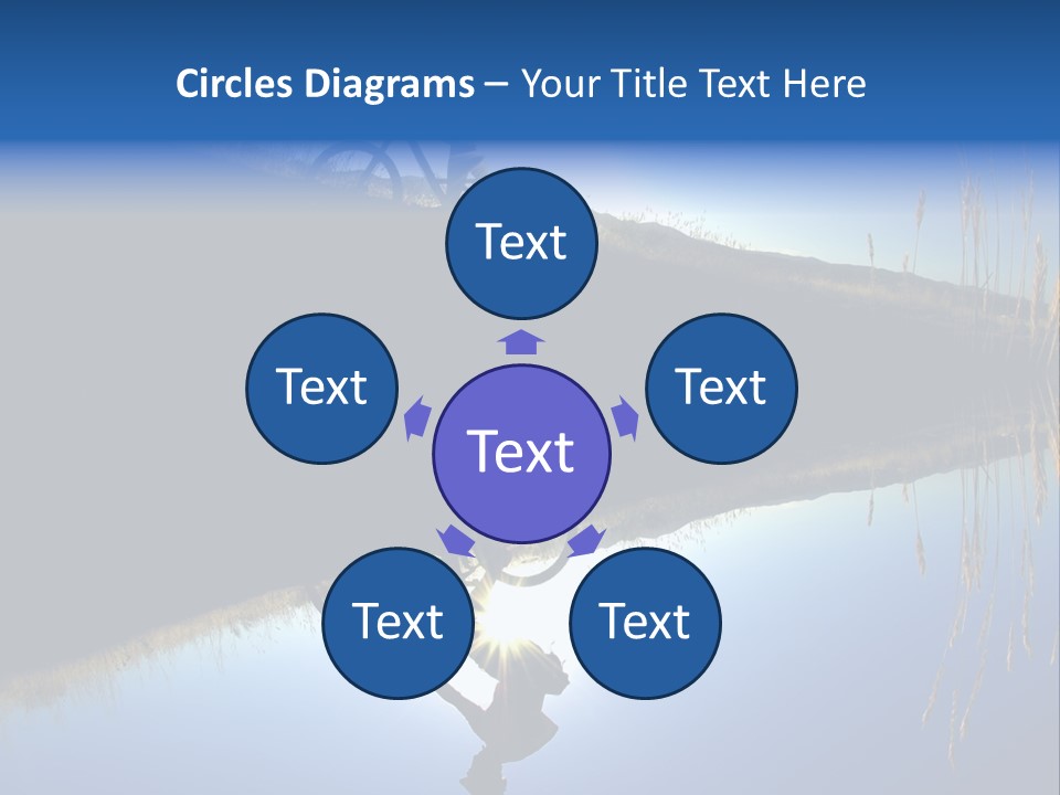 Blur Blurry Silhouette PowerPoint Template