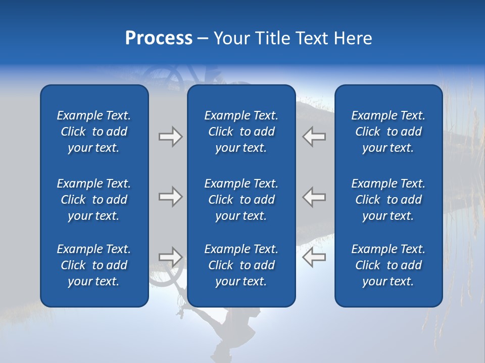 Blur Blurry Silhouette PowerPoint Template