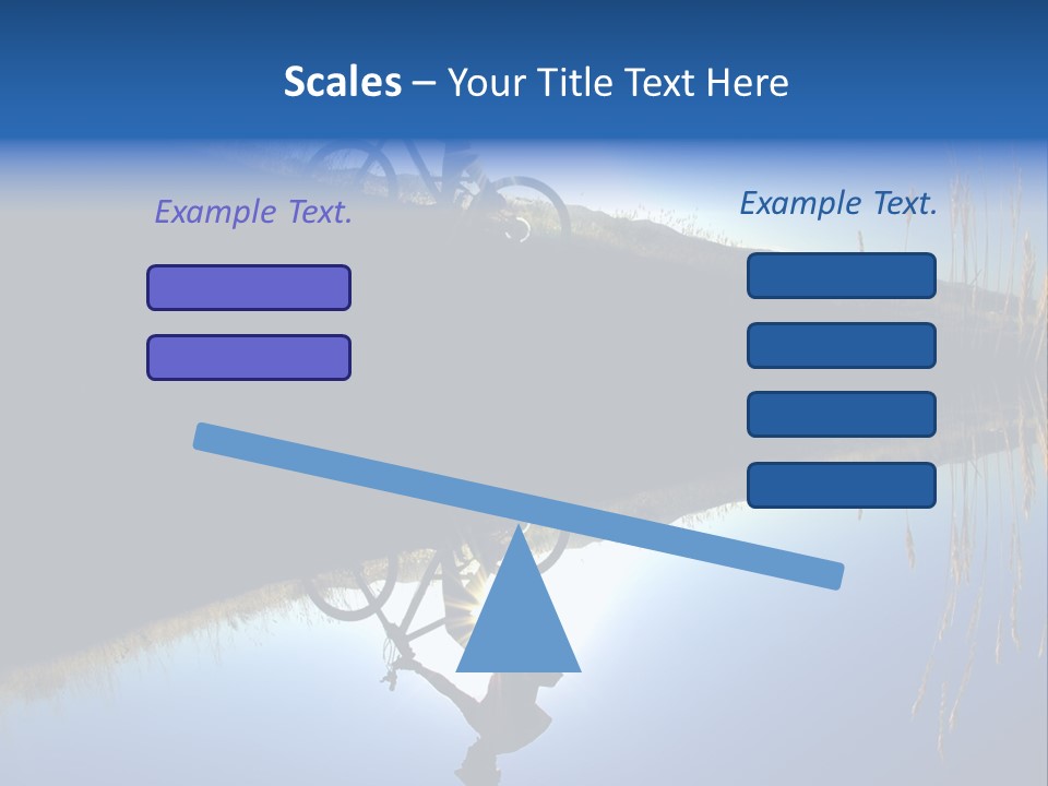 Blur Blurry Silhouette PowerPoint Template