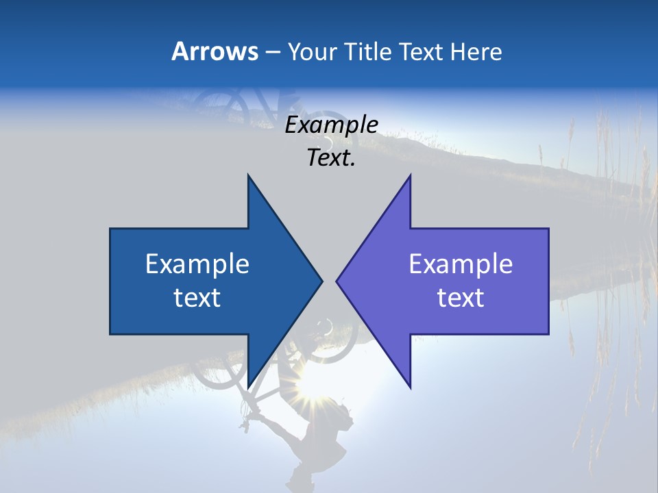 Blur Blurry Silhouette PowerPoint Template