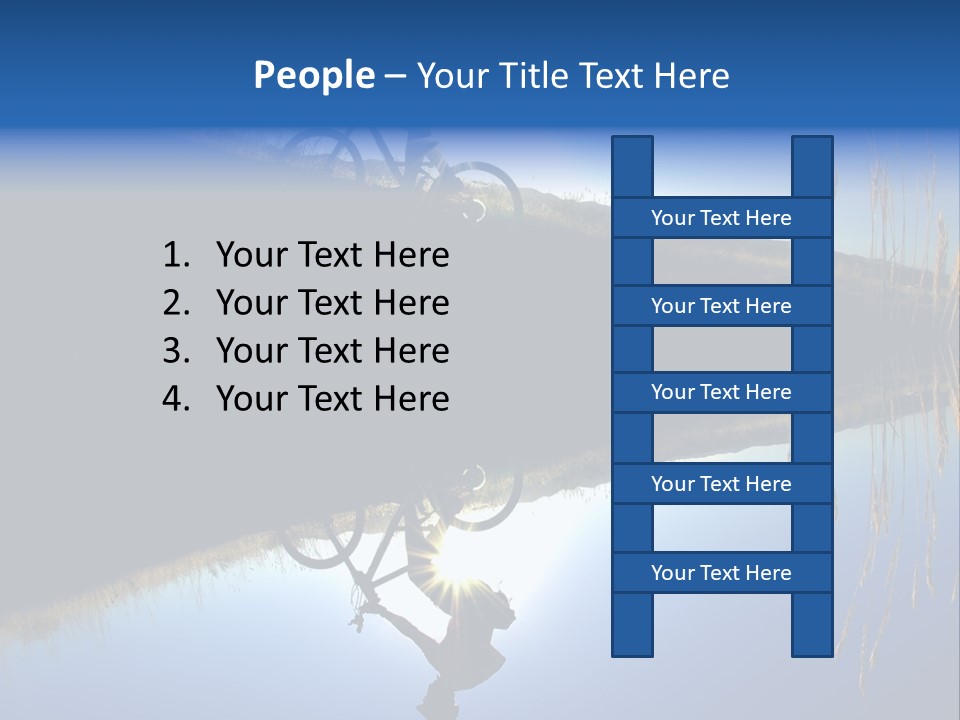 Blur Blurry Silhouette PowerPoint Template