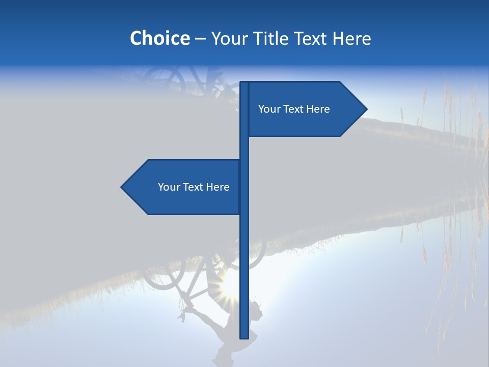 Blur Blurry Silhouette PowerPoint Template