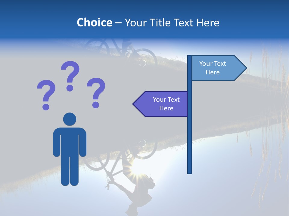 Blur Blurry Silhouette PowerPoint Template