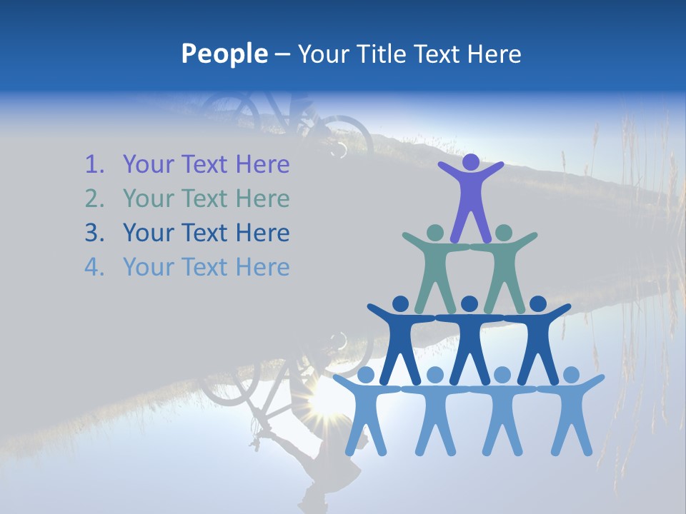 Blur Blurry Silhouette PowerPoint Template